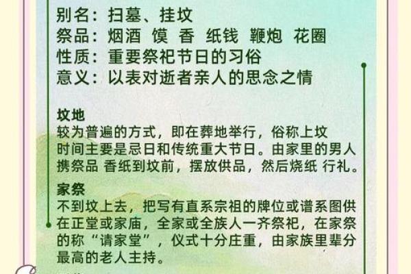 扫墓节日的文化传承与家庭团聚的意义