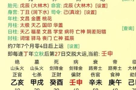 五行格局中的申木之谜：性格塑造与命运改写