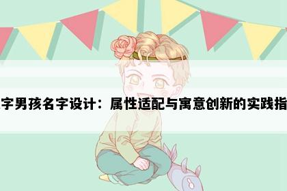 焕字男孩名字设计:属性适配与寓意创新的实践指南