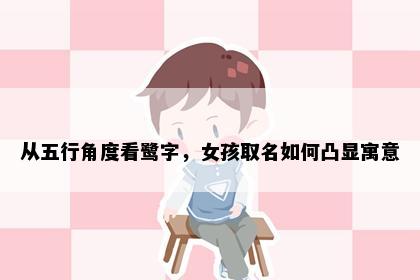 从五行角度看鹭字,女孩取名如何凸显寓意